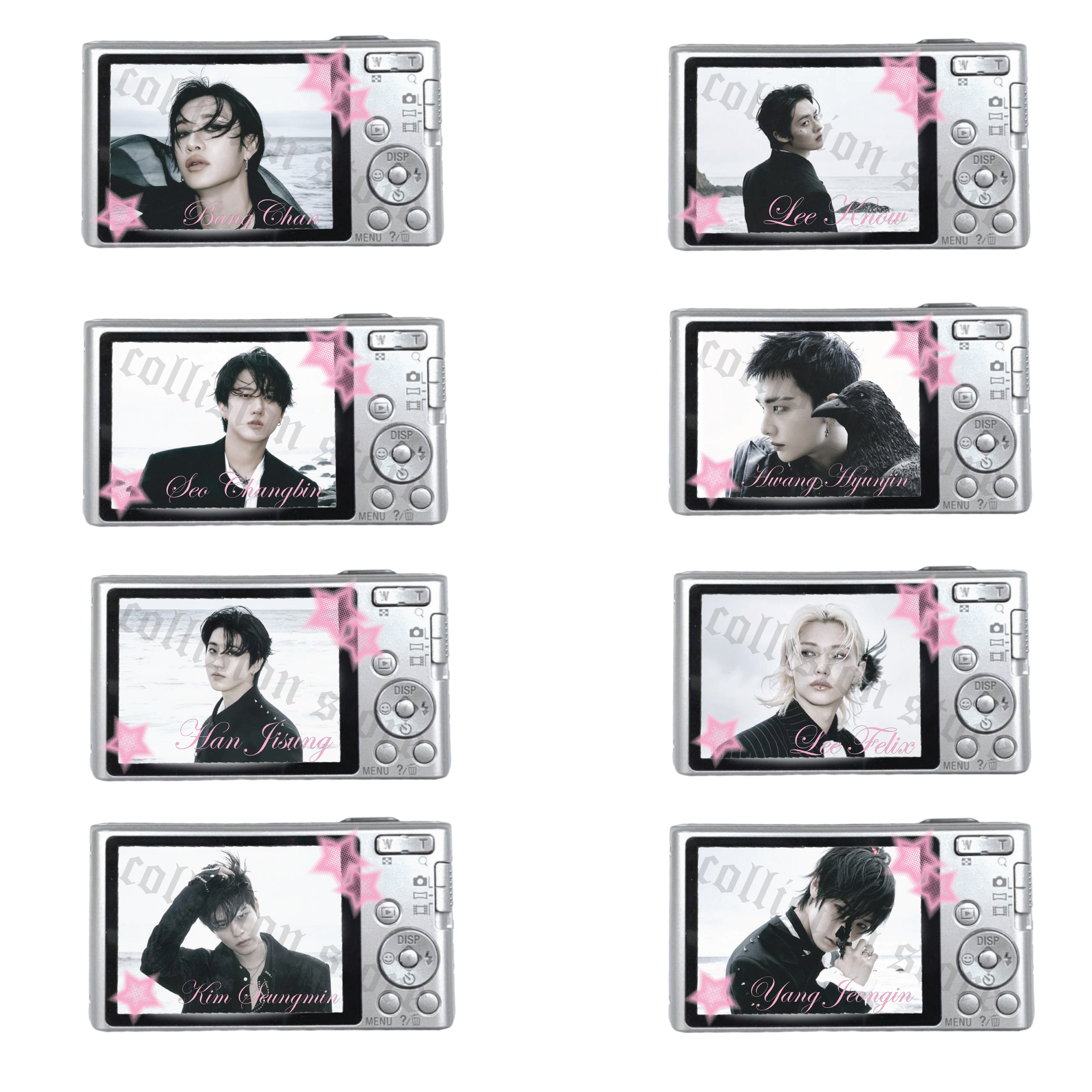Stray Kids Do It digicam keyrings
