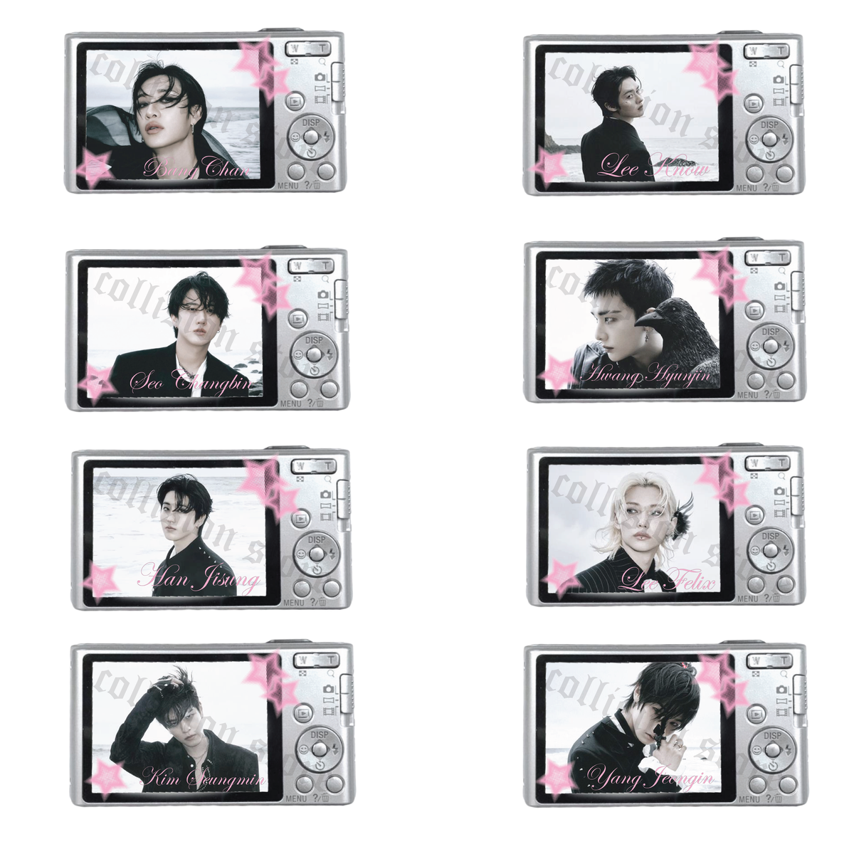 Stray Kids Do It Digicam Individual Stickers [RANDOM] 2"